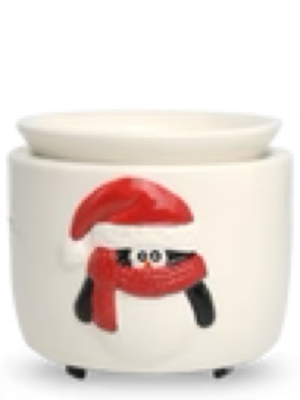 Pink Zebra Holiday Penguin Wax Warmer